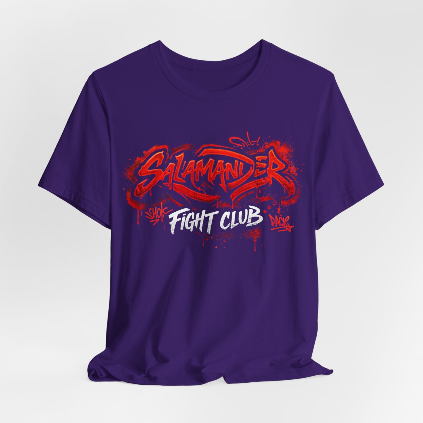 Salamander Fight Club Graffiti (Unisex T-Shirt)