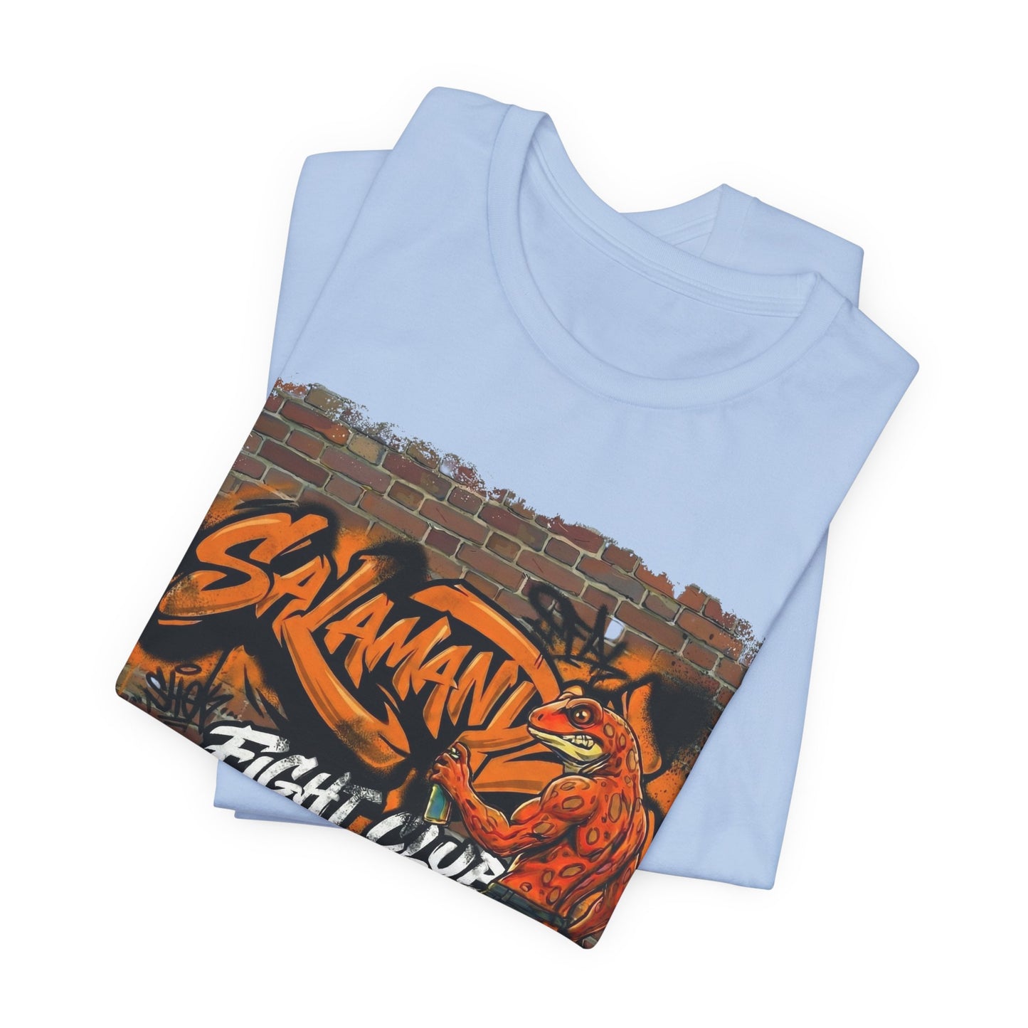 Salamander Fight Club "Alley Rules" T-Shirt | Y2K Streetwear Unisex T-Shirt