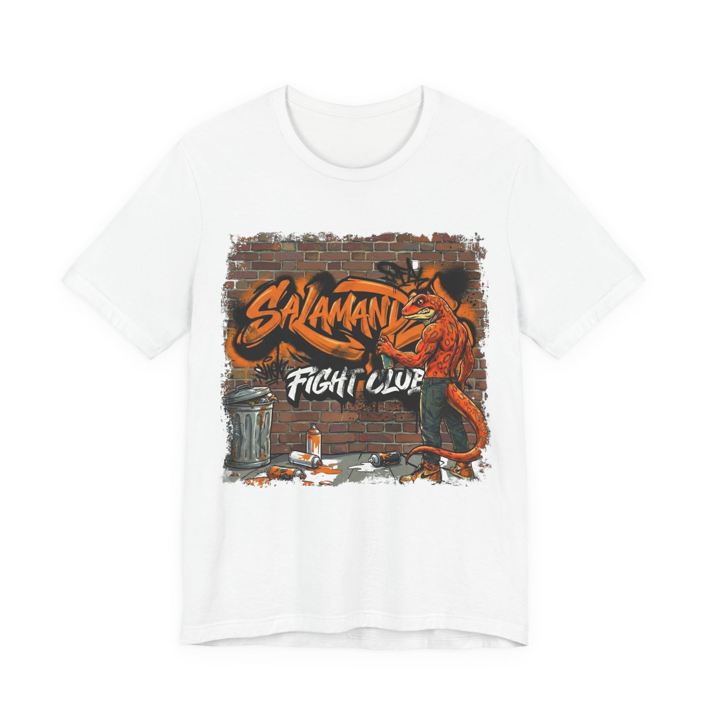 Salamander Fight Club "Alley Rules" T-Shirt | Y2K Streetwear Unisex T-Shirt