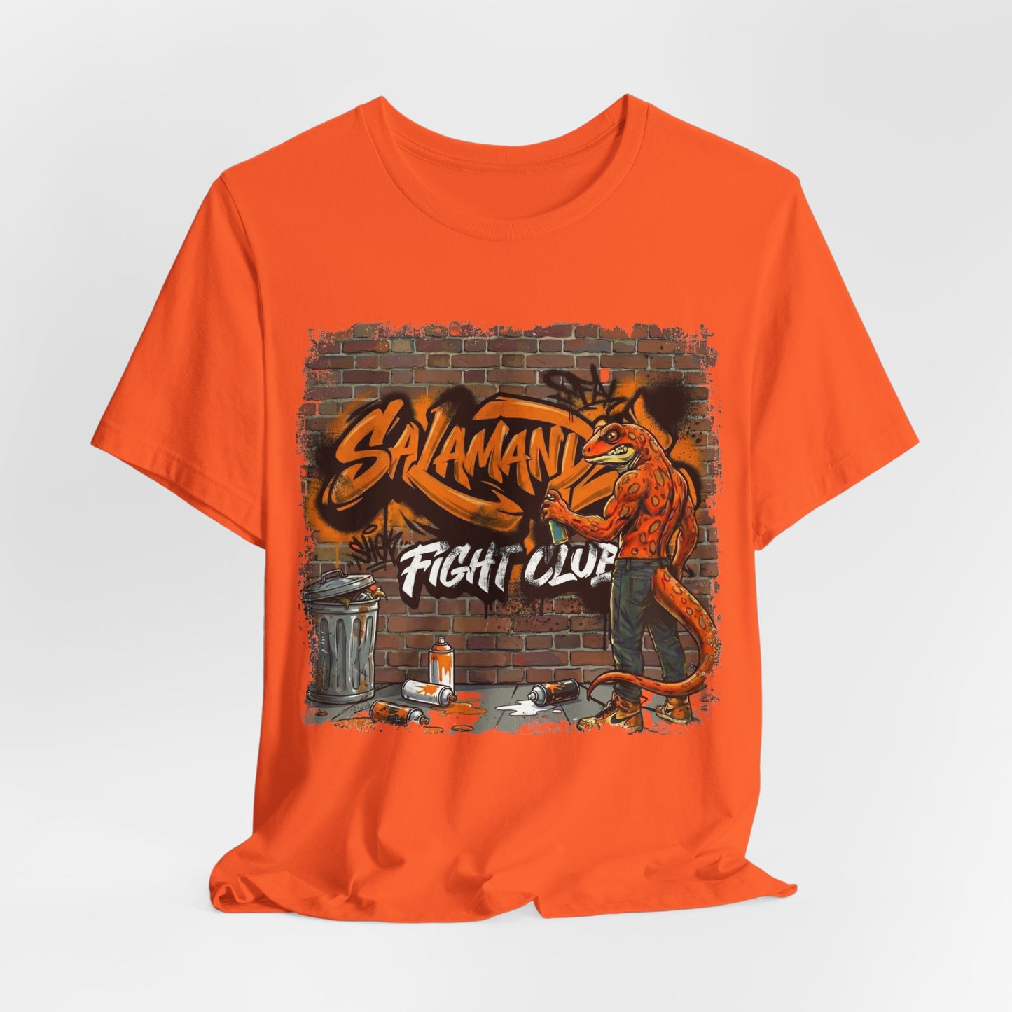 Salamander Fight Club "Alley Rules" T-Shirt | Y2K Streetwear Unisex T-Shirt