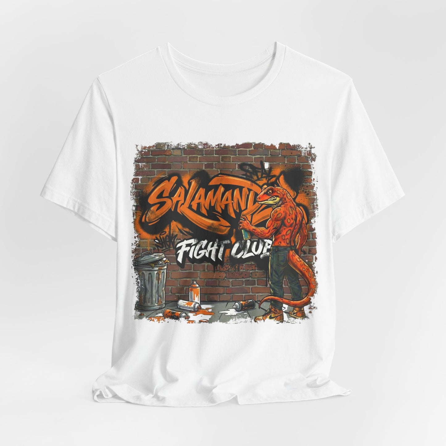 Salamander Fight Club "Alley Rules" T-Shirt | Y2K Streetwear Unisex T-Shirt