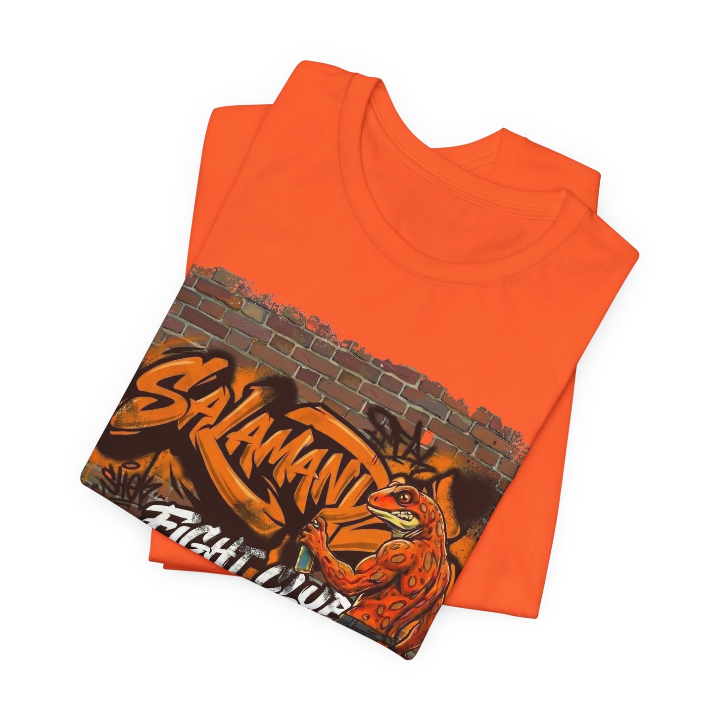 Salamander Fight Club "Alley Rules" T-Shirt | Y2K Streetwear Unisex T-Shirt