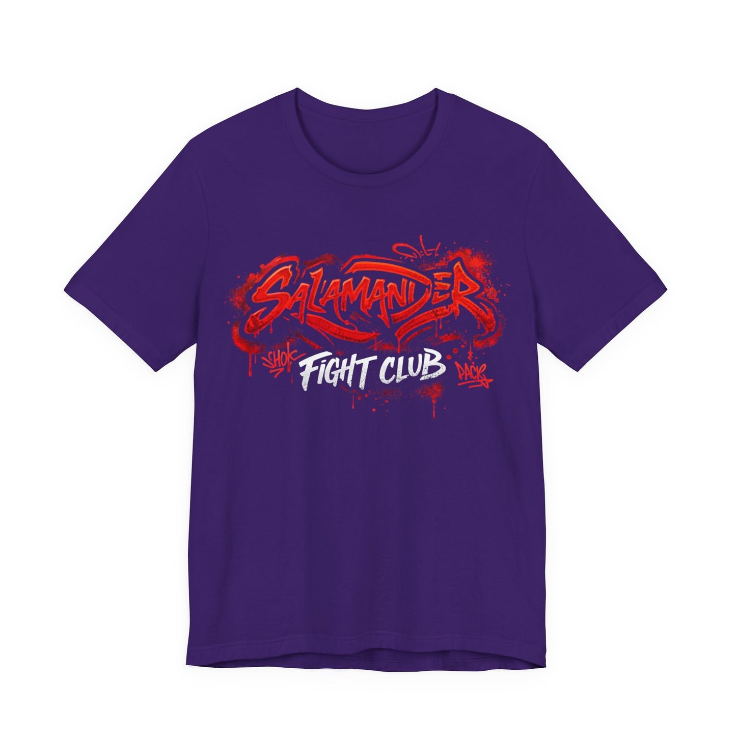 Salamander Fight Club Graffiti (Unisex T-Shirt)