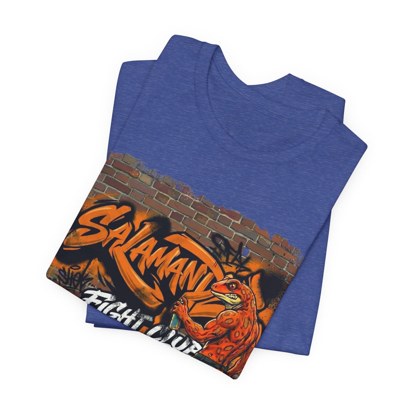 Salamander Fight Club "Alley Rules" T-Shirt | Y2K Streetwear Unisex T-Shirt