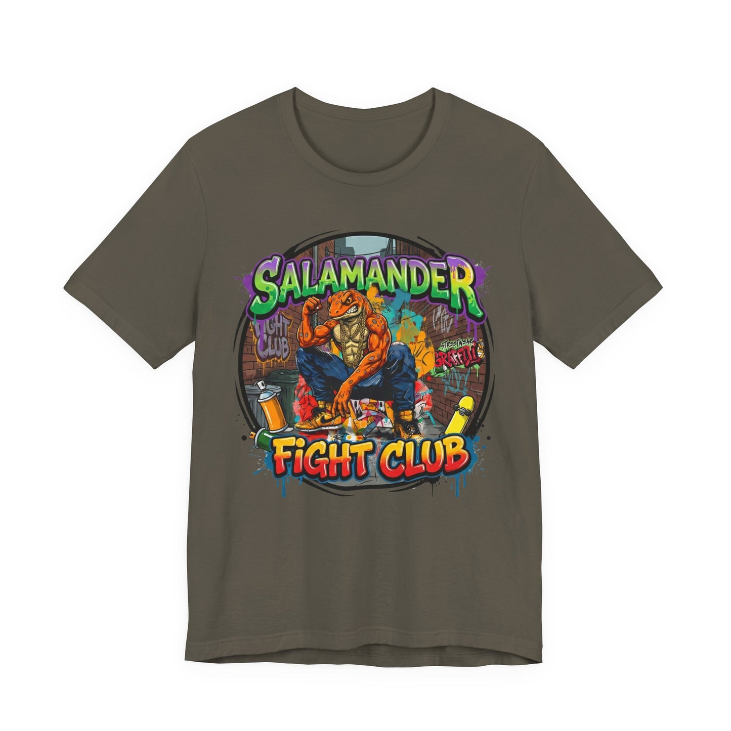 SALAMANDER FIGHT CLUB Primal Fighter (Unisex T-Shirt)