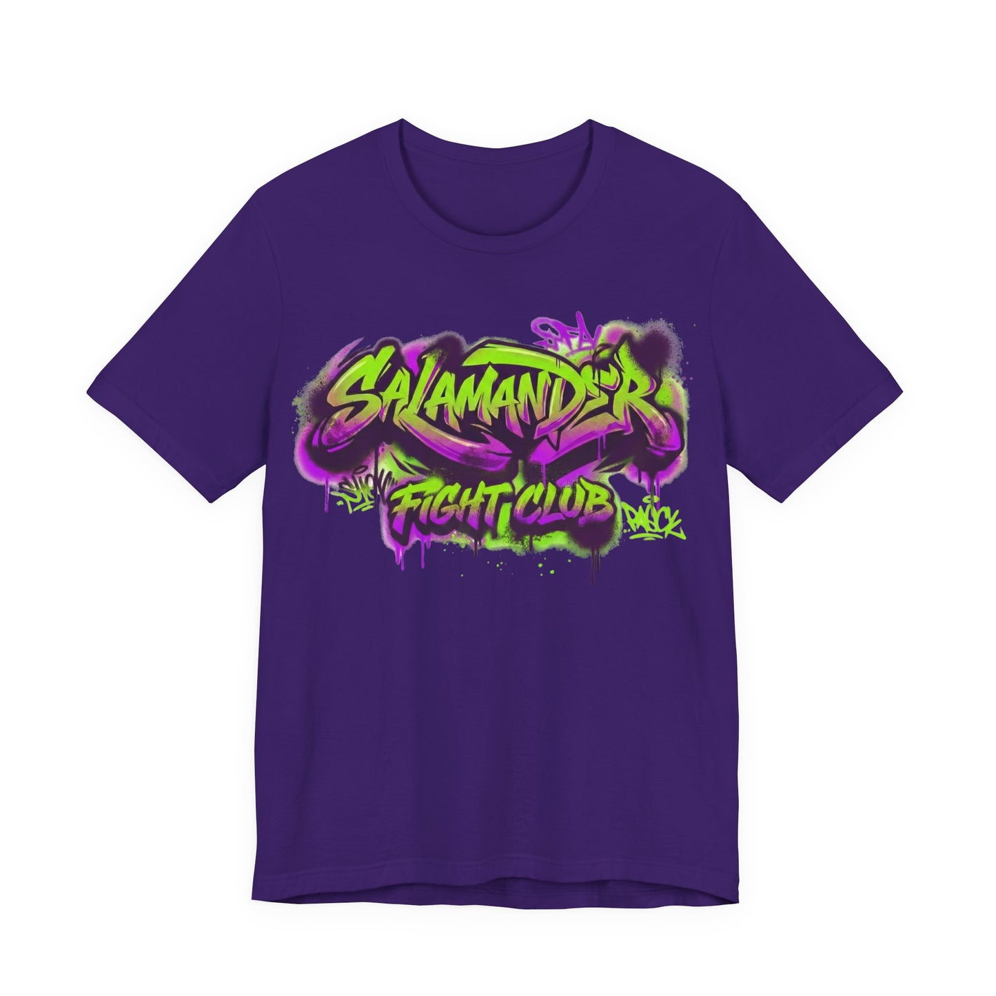 Salamander Fight Club Graffiti (Unisex T-Shirt)