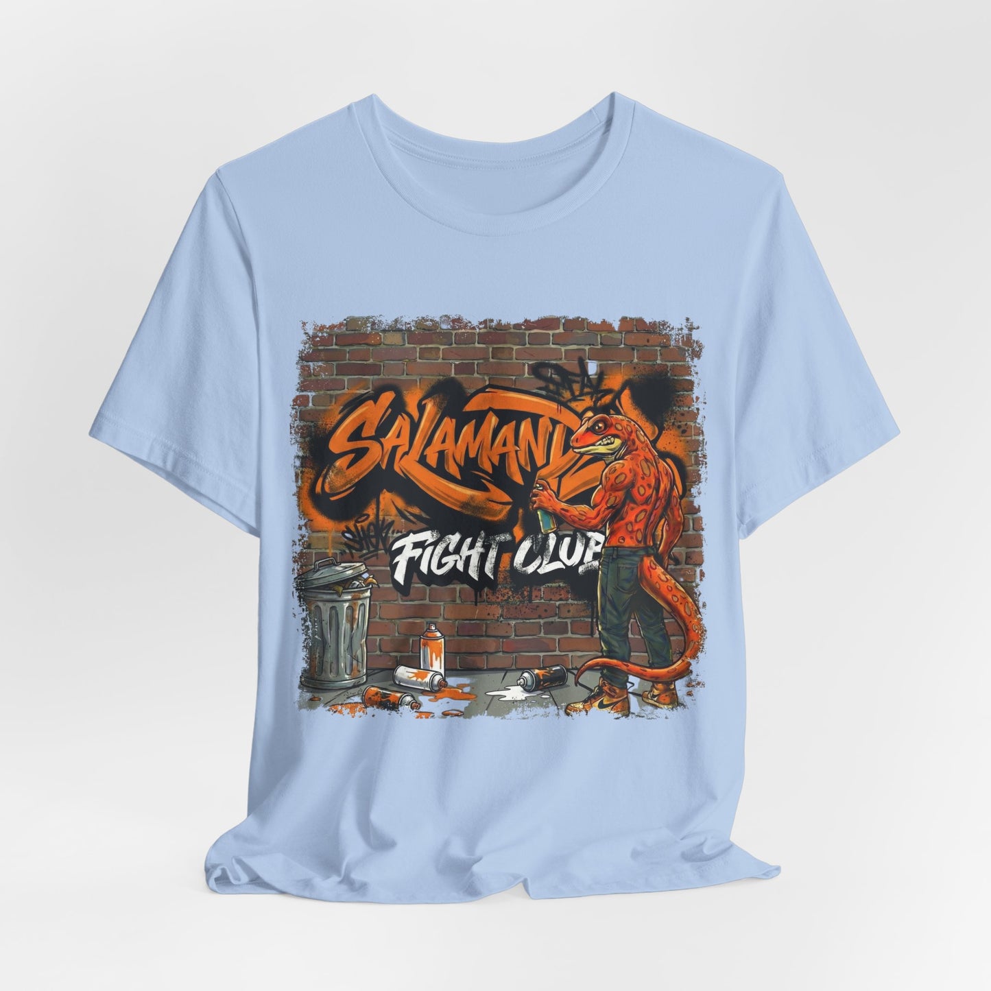 Salamander Fight Club "Alley Rules" T-Shirt | Y2K Streetwear Unisex T-Shirt