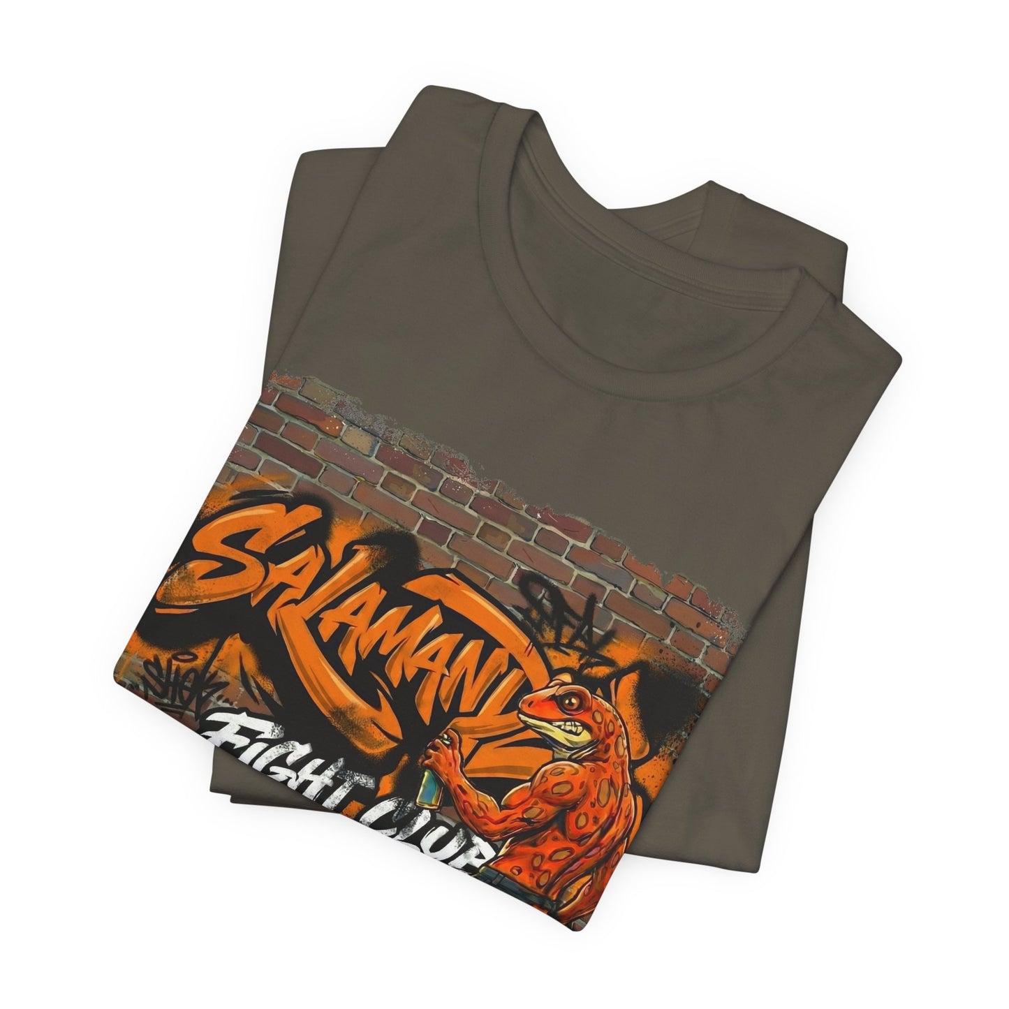 Salamander Fight Club "Alley Rules" T-Shirt | Y2K Streetwear Unisex T-Shirt