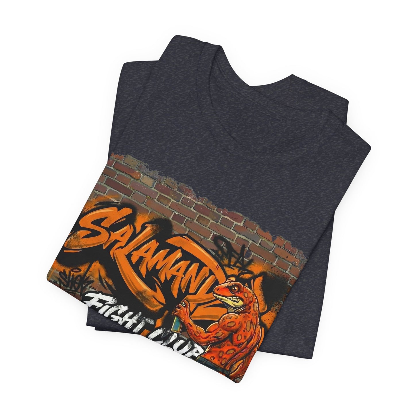 Salamander Fight Club "Alley Rules" T-Shirt | Y2K Streetwear Unisex T-Shirt