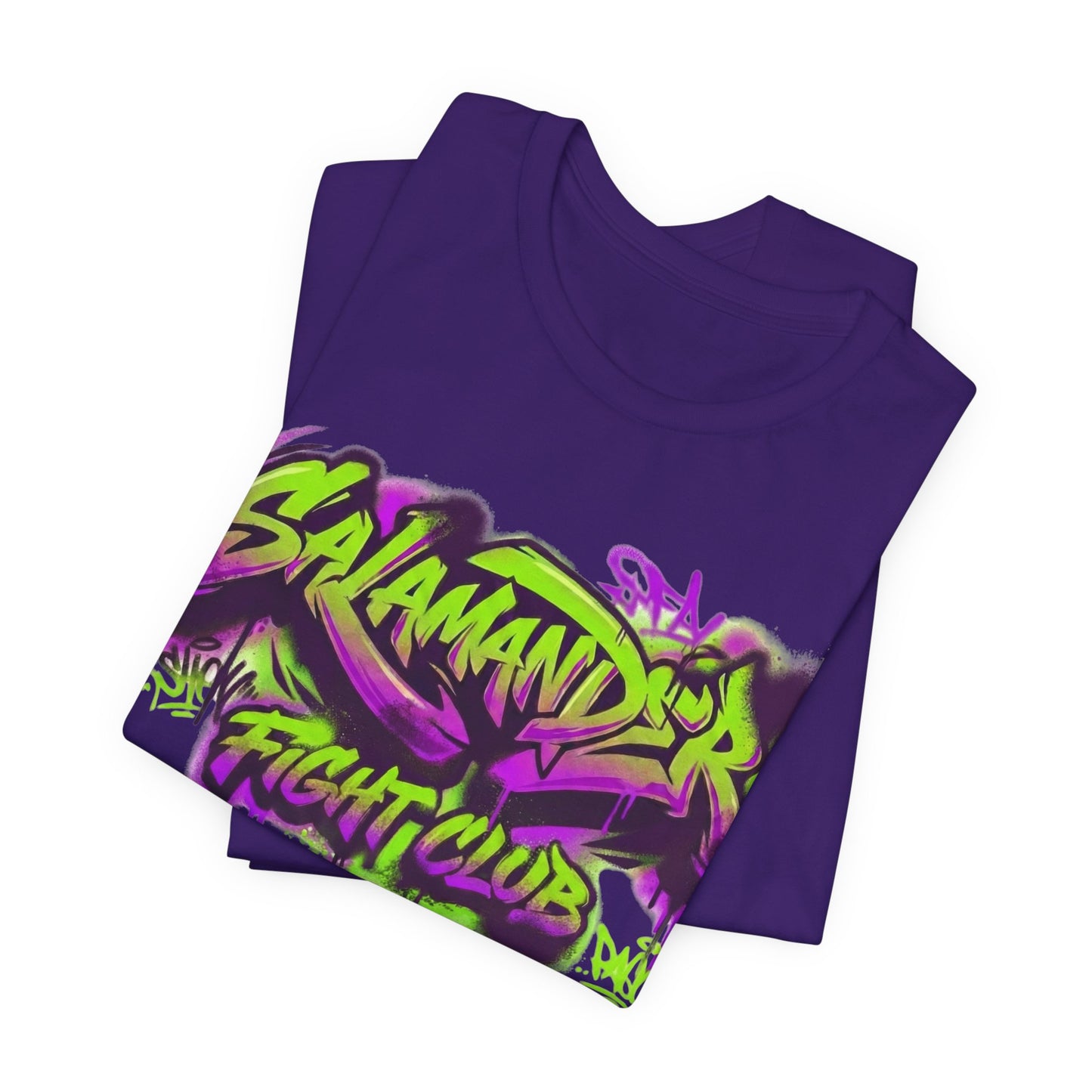 Salamander Fight Club Graffiti (Unisex T-Shirt)