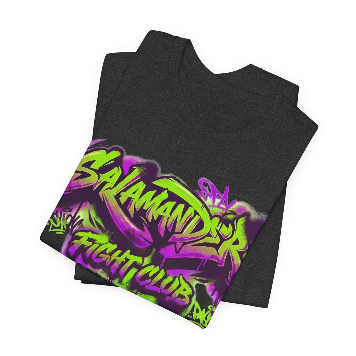 Salamander Fight Club Graffiti (Unisex T-Shirt)
