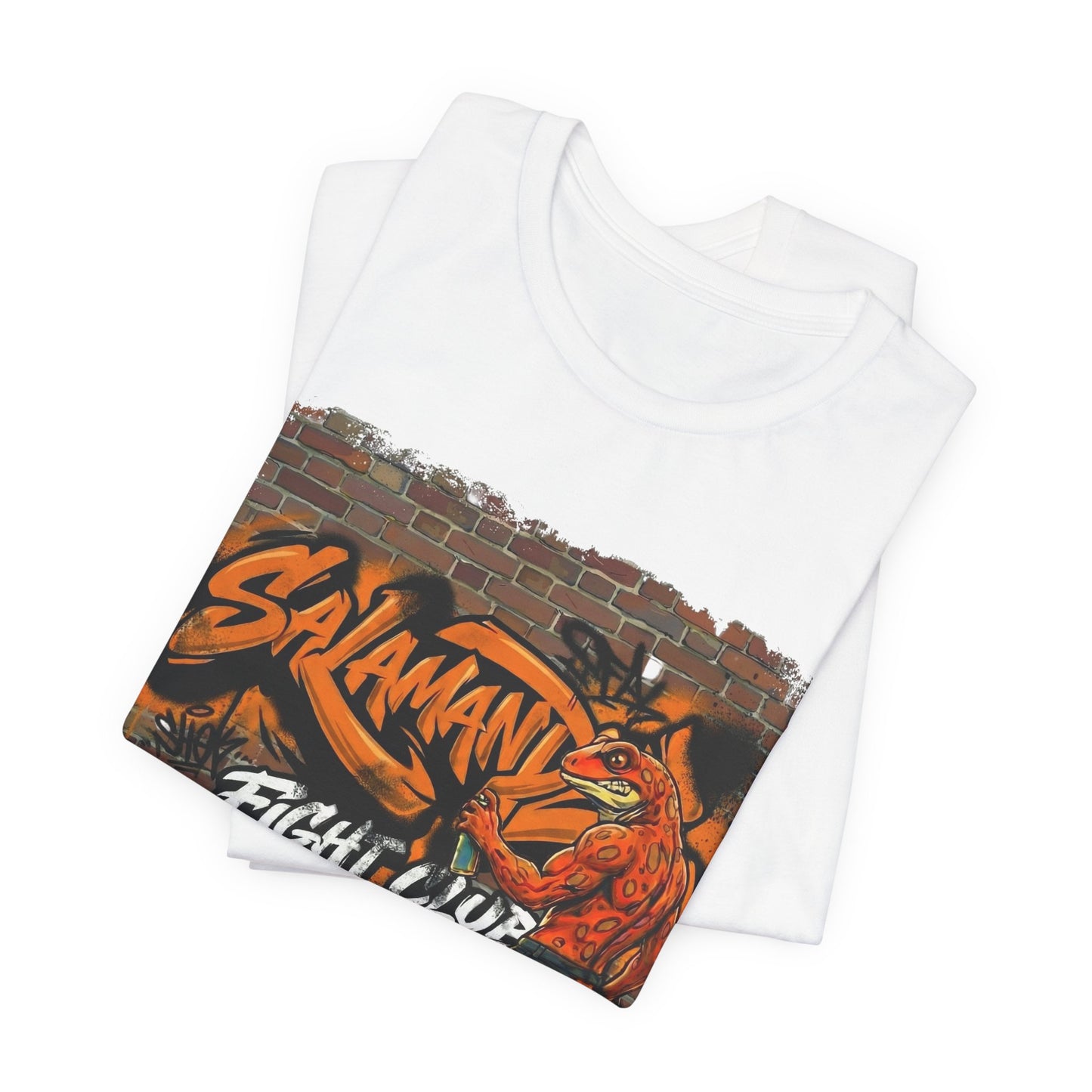 Salamander Fight Club "Alley Rules" T-Shirt | Y2K Streetwear Unisex T-Shirt