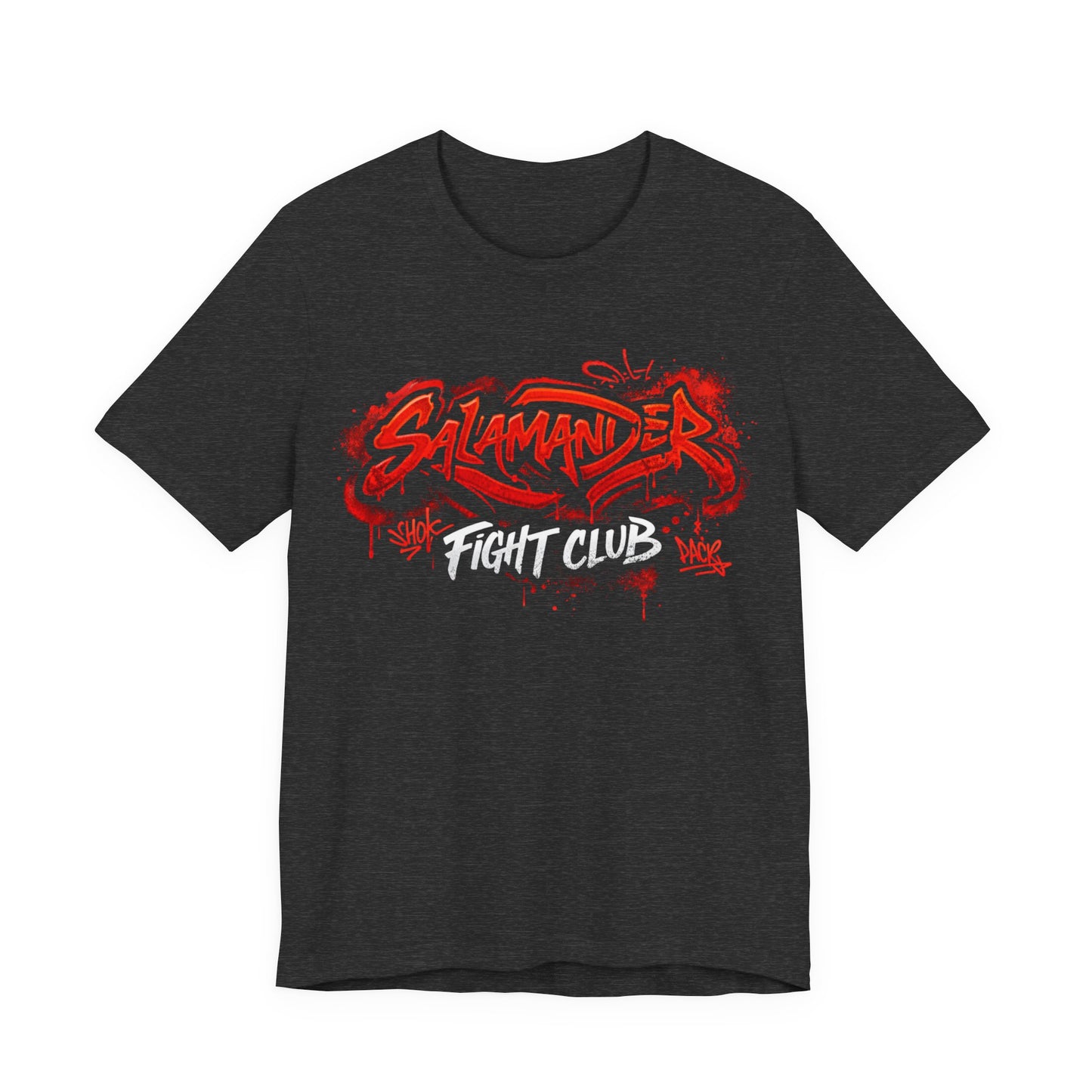 Salamander Fight Club Graffiti (Unisex T-Shirt)