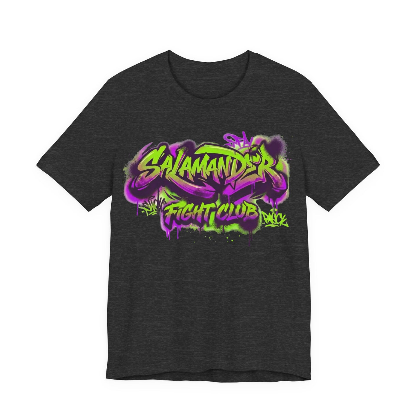 Salamander Fight Club Graffiti (Unisex T-Shirt)