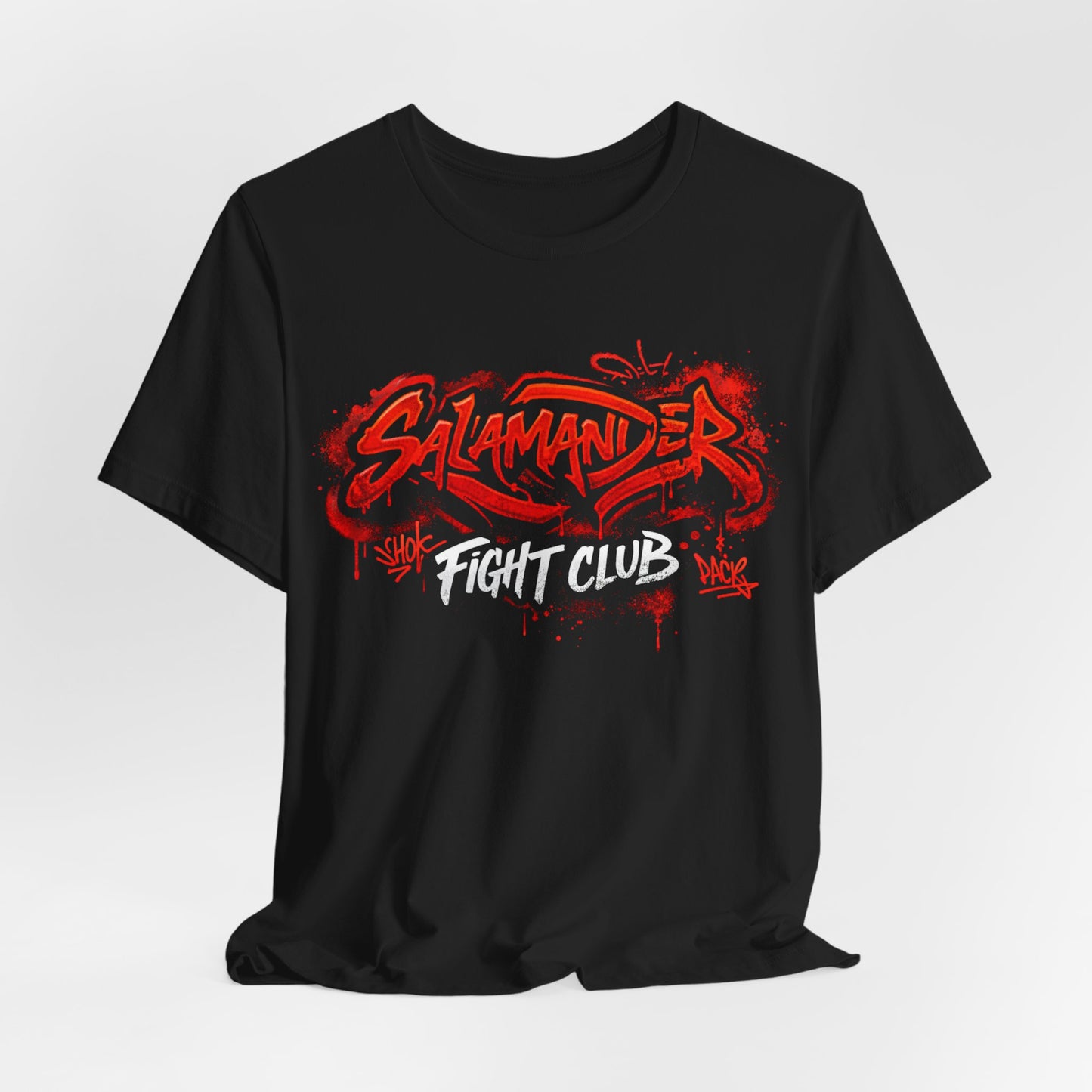 Salamander Fight Club Graffiti (Unisex T-Shirt)