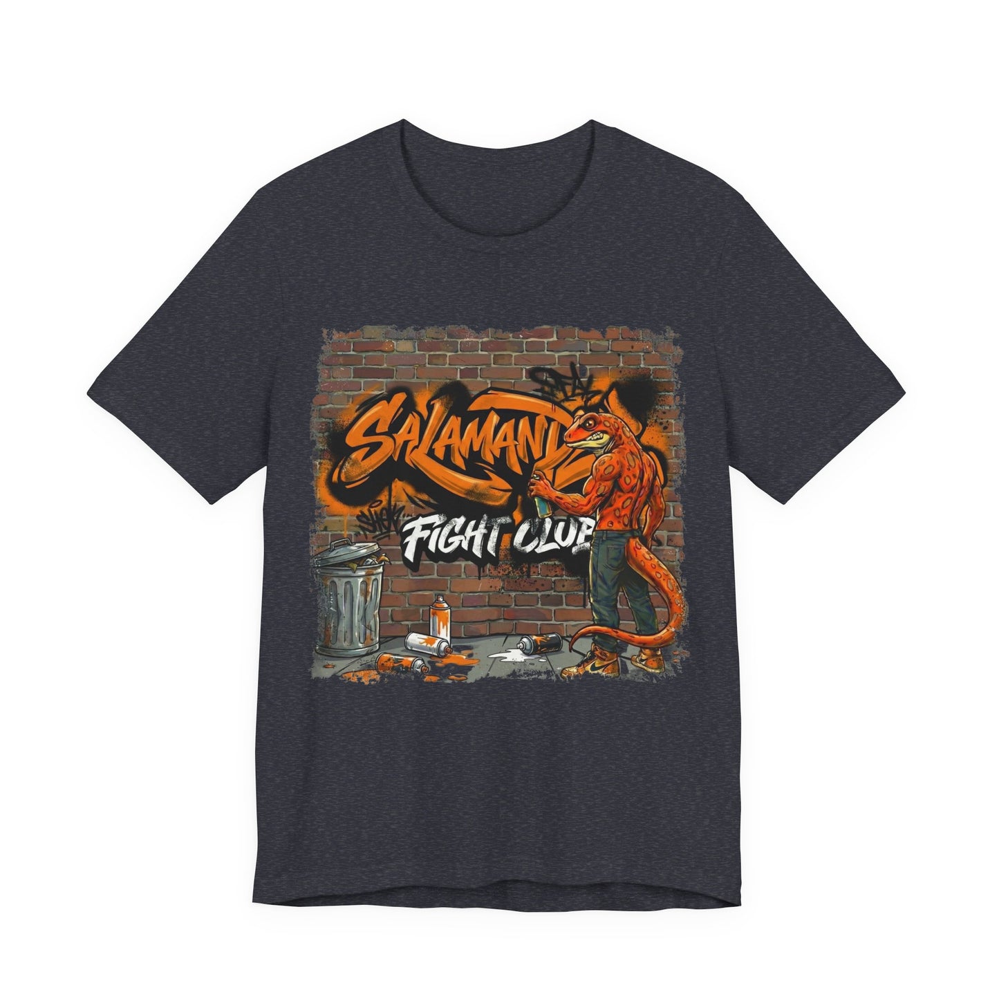 Salamander Fight Club "Alley Rules" T-Shirt | Y2K Streetwear Unisex T-Shirt