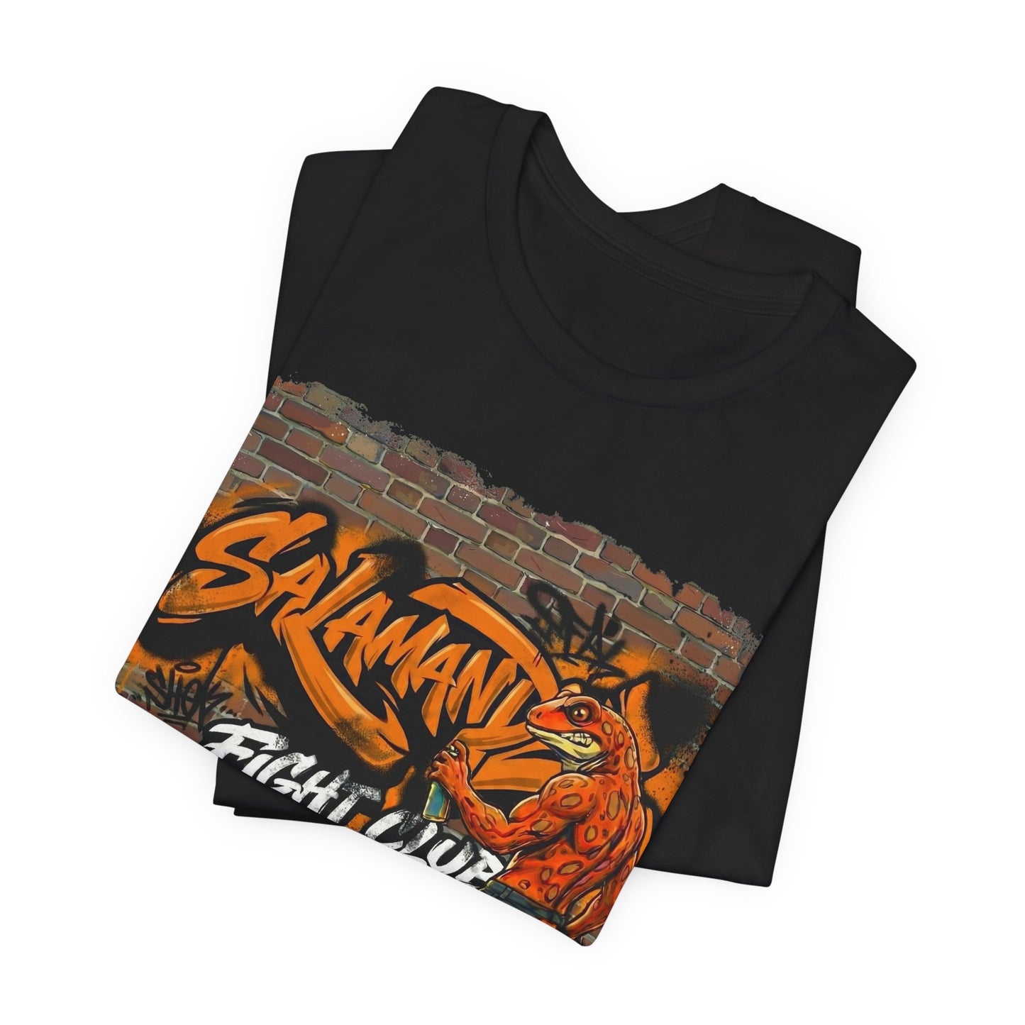 Salamander Fight Club "Alley Rules" T-Shirt | Y2K Streetwear Unisex T-Shirt