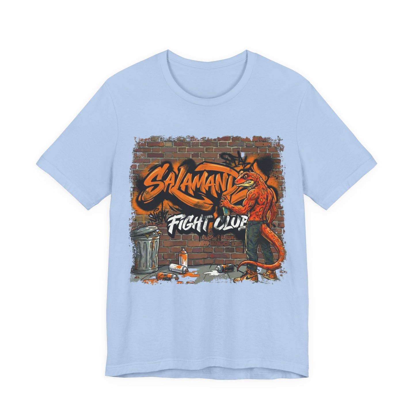 Salamander Fight Club "Alley Rules" T-Shirt | Y2K Streetwear Unisex T-Shirt
