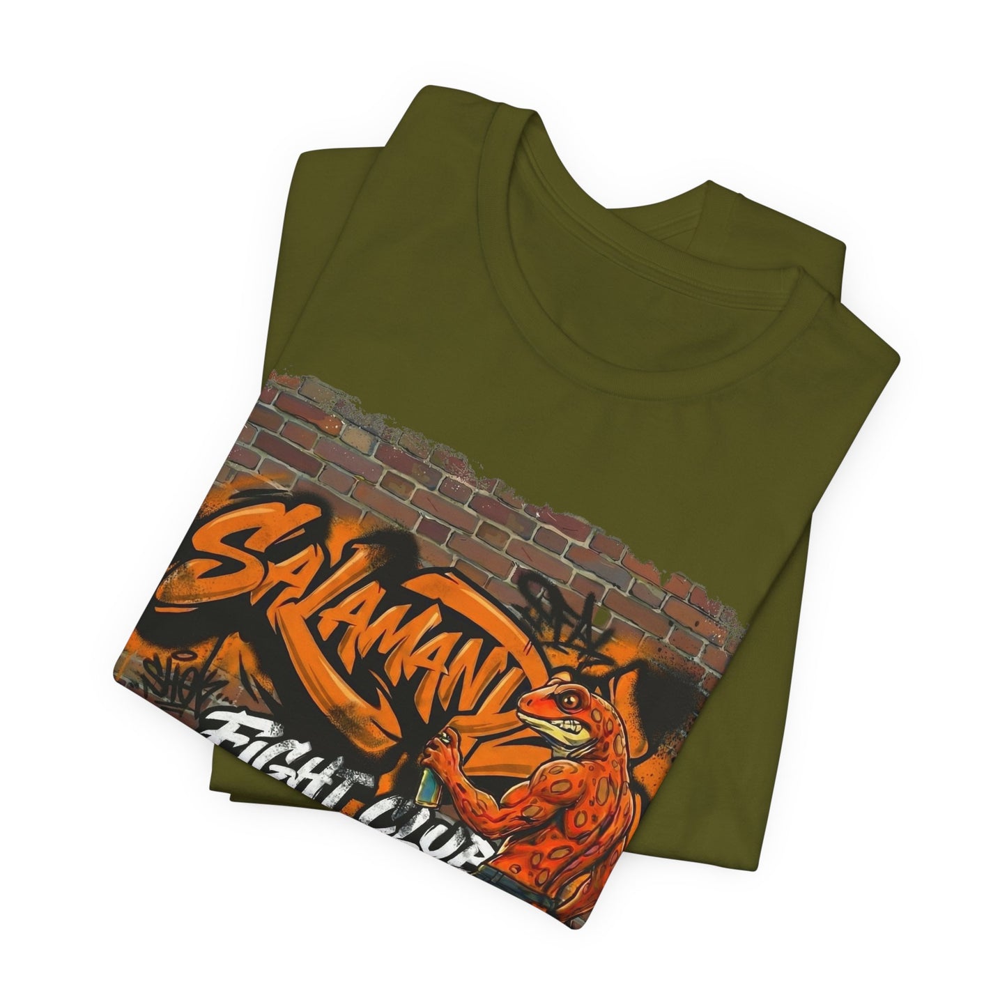 Salamander Fight Club "Alley Rules" T-Shirt | Y2K Streetwear Unisex T-Shirt