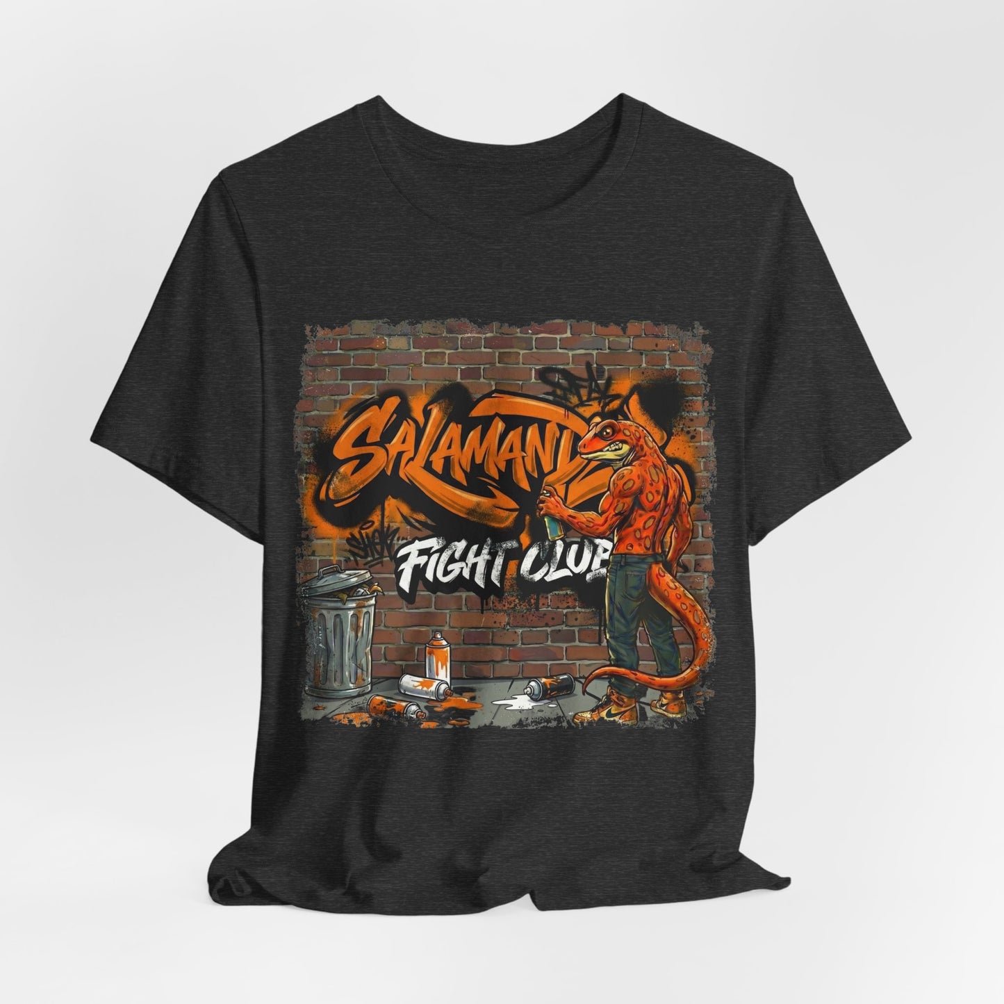 Salamander Fight Club "Alley Rules" T-Shirt | Y2K Streetwear Unisex T-Shirt